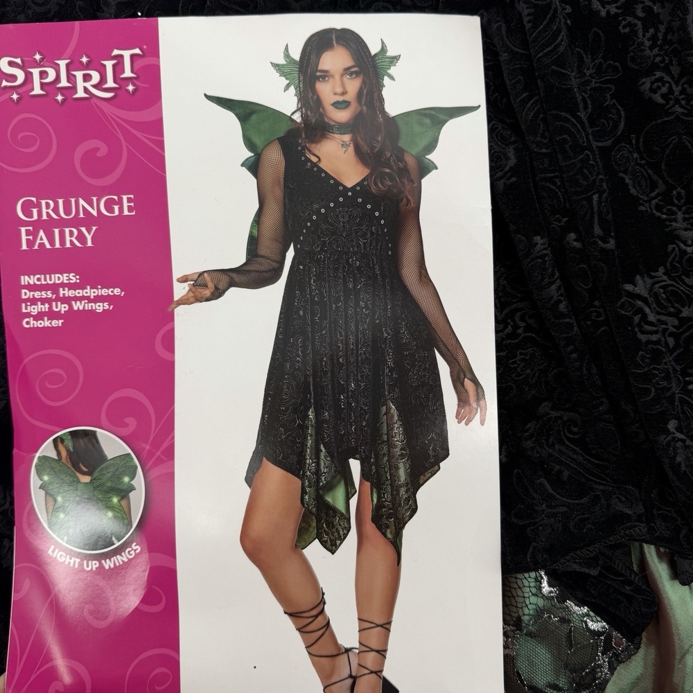 Dreamgirl Green Medieval Dragon Costume Adult Medium - Picture 2 of 16